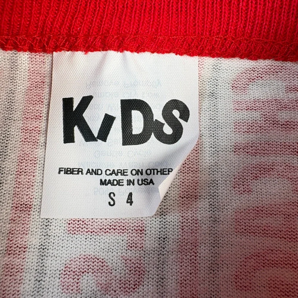 Vintage Chicago Bulls Kids T-Shirt and Shorts Set Size 4 Made in USA 90s NBA